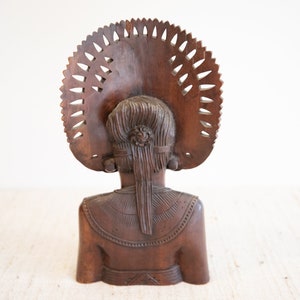 Balinese Hand Carved Wood Feminine Figure by KlungKung image 4