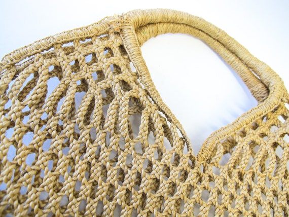 Woven Jute Market Mini Bag - image 8