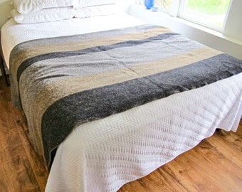 Authentic Antique Woolen Mills Wool Blanket - Portland, OR