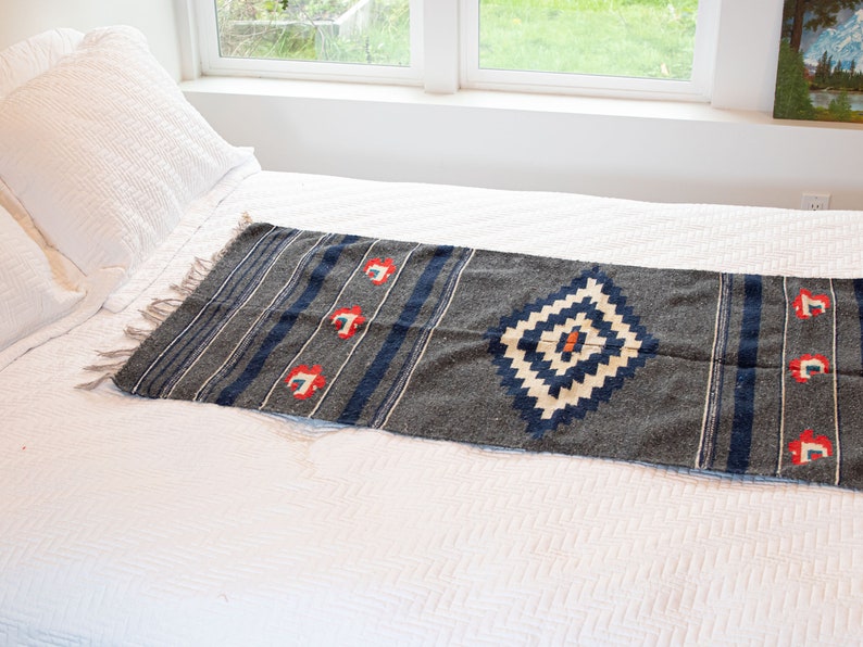 Woven Rug Blanket Tribal Style image 4