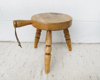 Japanese Wood Milk Stool