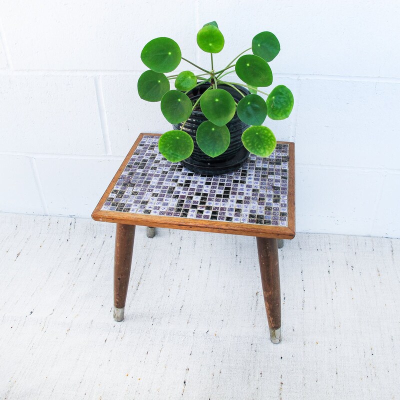Mosaic Tile Table - Etsy