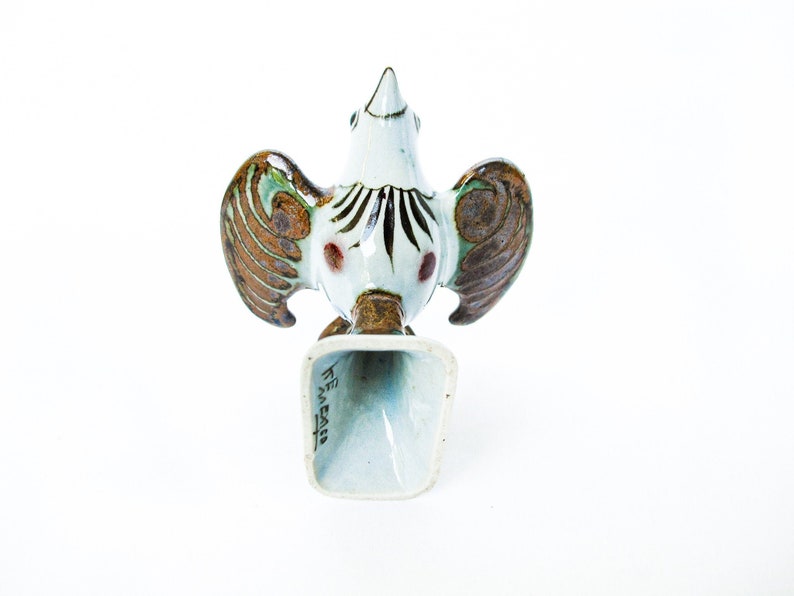 Tonala Hand Painted Ceramic Bird From Mexico by Ken Edwards image 9