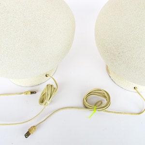 Set of Two Ceramic Midcentury Chilo Neutral Table Lamps image 2