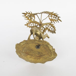 Brass Palm Tree and Camel Jewelry Holder Organizer image 10