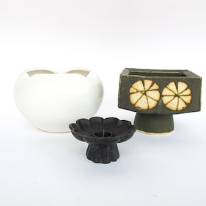 Ikebana Vintage Japanische Keramiktöpfe (einzeln Verkauft)