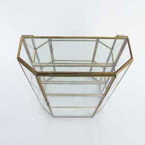 Mirrored Hanging Display Box Plant Terrarium image 2