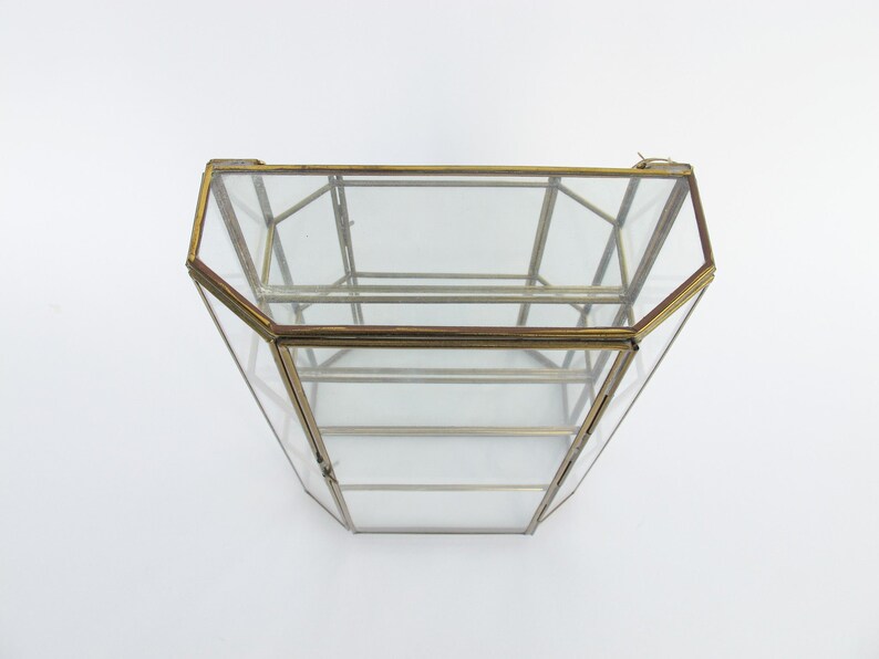 Mirrored Hanging Display Box Plant Terrarium image 2