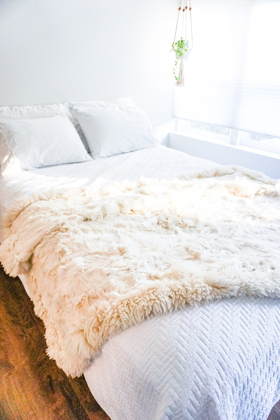 Alpaca Hide and Wool Rug Throw Blanket - Etsy