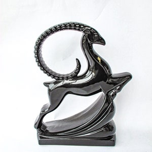 Haeger Ceramic Gazelle Sculpture Statue