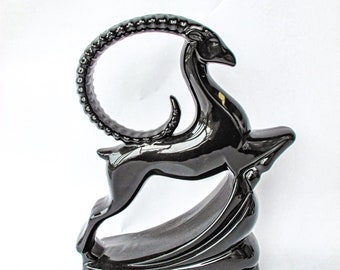 Haeger Ceramic Gazelle Sculpture Statue