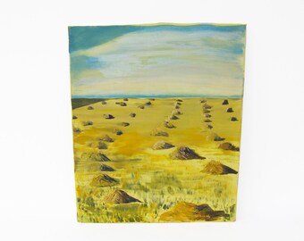 Frameless Oil Hay Field and Pasture by R. Arnold