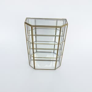 Mirrored Hanging Display Box Plant Terrarium image 1