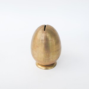 Brass Egg Piggy Bank Made in India