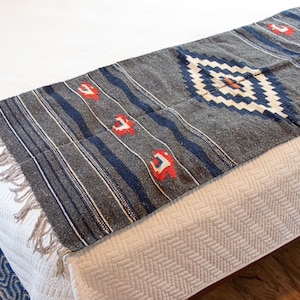 Woven Rug Blanket Tribal Style image 1