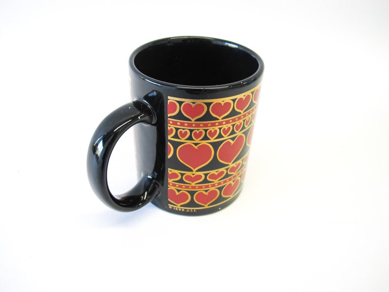 90's Heart Mug 1995 J. I.I. image 3