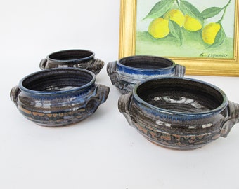 Ceramic Pottery Bowls Set of Four