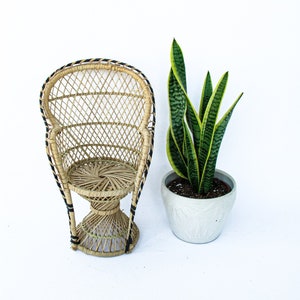 Peacock Chair Plant Stand image 2