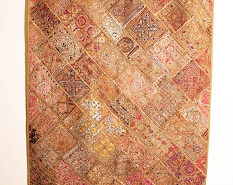 Antique Embroidered Fabric from India