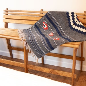 Woven Rug Blanket Tribal Style image 8