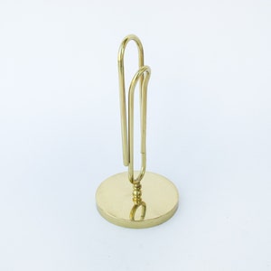 Large Brass Paper Clip image 3