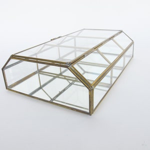 Mirrored Hanging Display Box Plant Terrarium image 7