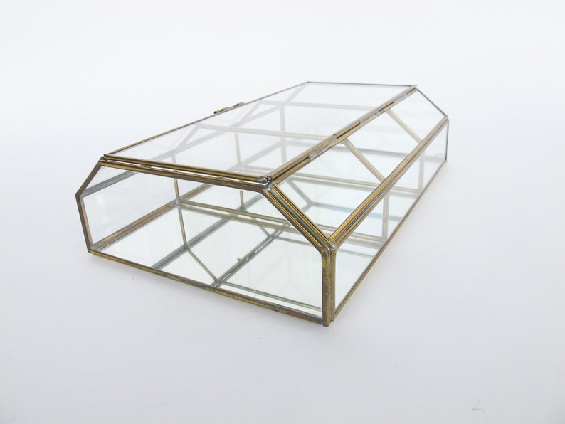 Mirrored Hanging Display Box Plant Terrarium image 7