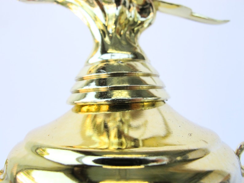 Ski Trophy on Black Marble Base