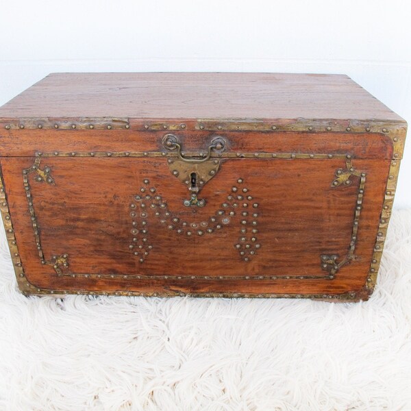 Antique Trunk Etsy