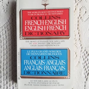 1982 Französisch-Englisch Englisch Französisch Wörterbuch Français-Anglais-Français Dictionnaire Berkley Books NY