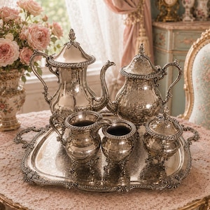 Sheridan Silver Plate Tea Service - Etsy