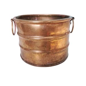 Vintage Brass Planter, Small Metal Planter, Small Planter, Planter Decor,  Gold Interiors, Housewarming Gift
