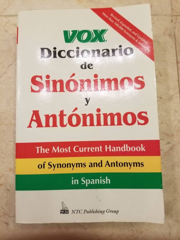 スペイン語 辞典 VOX DICCIONARIO GENERAL voxdiccionarioge0006unse