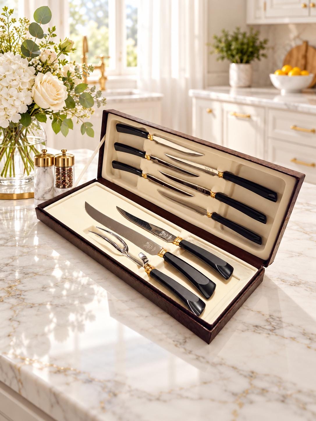 Vintage Steak Knives - Etsy