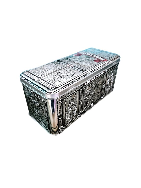 Vintage Chivas Regal 12 Year Scotch Tin, Hinged Metal Box - Etsy