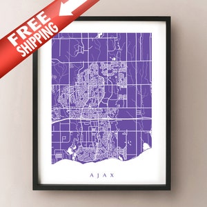 Druck auf der Karte - Ontario Poster Art