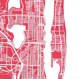 West Palm Beach Map Print - Florida Poster - Etsy
