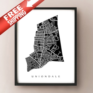 Uniondale, Long Island - Comté de Nassau, New York Art Print