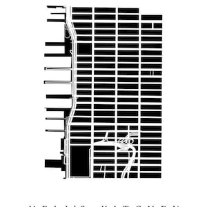 Hell's Kitchen Map - Manhattan, NYC Neighborhood Art Print - Etsy