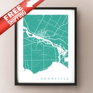 Dunnville (Ontario) Imprimer la carte