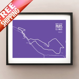 Paris Semi-Marathon Print 2019