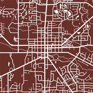 Medina, OH Map - Ohio Poster Print - Etsy