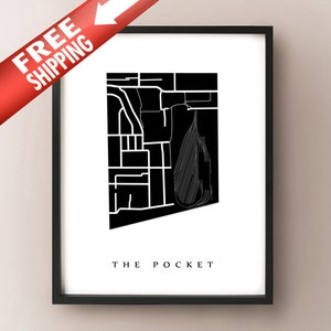 The Pocket - Toronto Neighbourhood Map Art Print