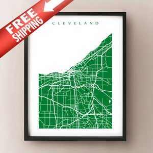 Cleveland Area Map