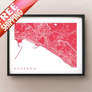 Salerno Karte Drucken