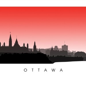 Ottawa Skyline Print image 2