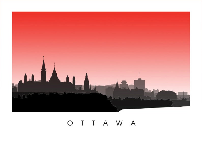 Ottawa Skyline Print image 2