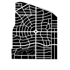 Laurelhurst Neighborhood Map Print - Portland, Oregon - Etsy