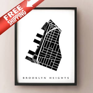 Brooklyn Heights, Brooklyn - New York City Neighborhood Art Print