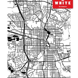 Rochester, MN Map Print - Minnesota Poster - Etsy